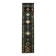Handmade Turkish One of a Kind 92 cm x 419 cm Black Wool Runner Carpet