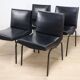 Série de 4 chaises vintage édition zol - 1950