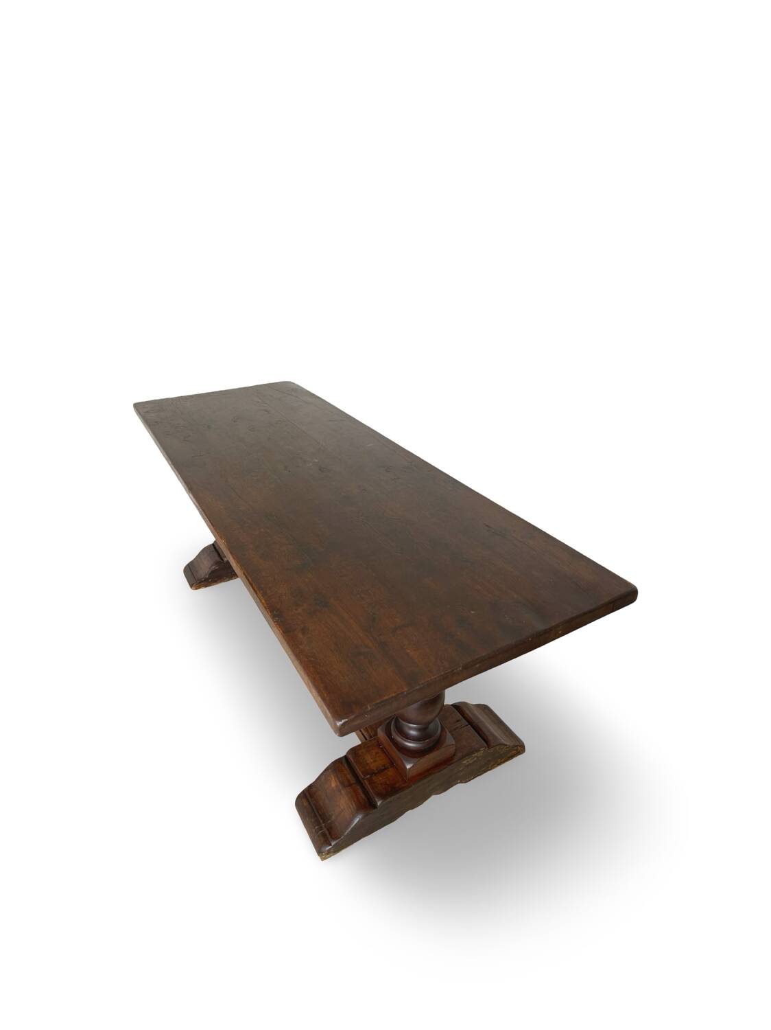 A fine 18th Century French walnut dining table