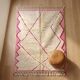 Custom traditional handwoven pure wool rug 2/3 m