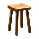 Vintage stool by Charlotte Perriand, Les Arcs, France