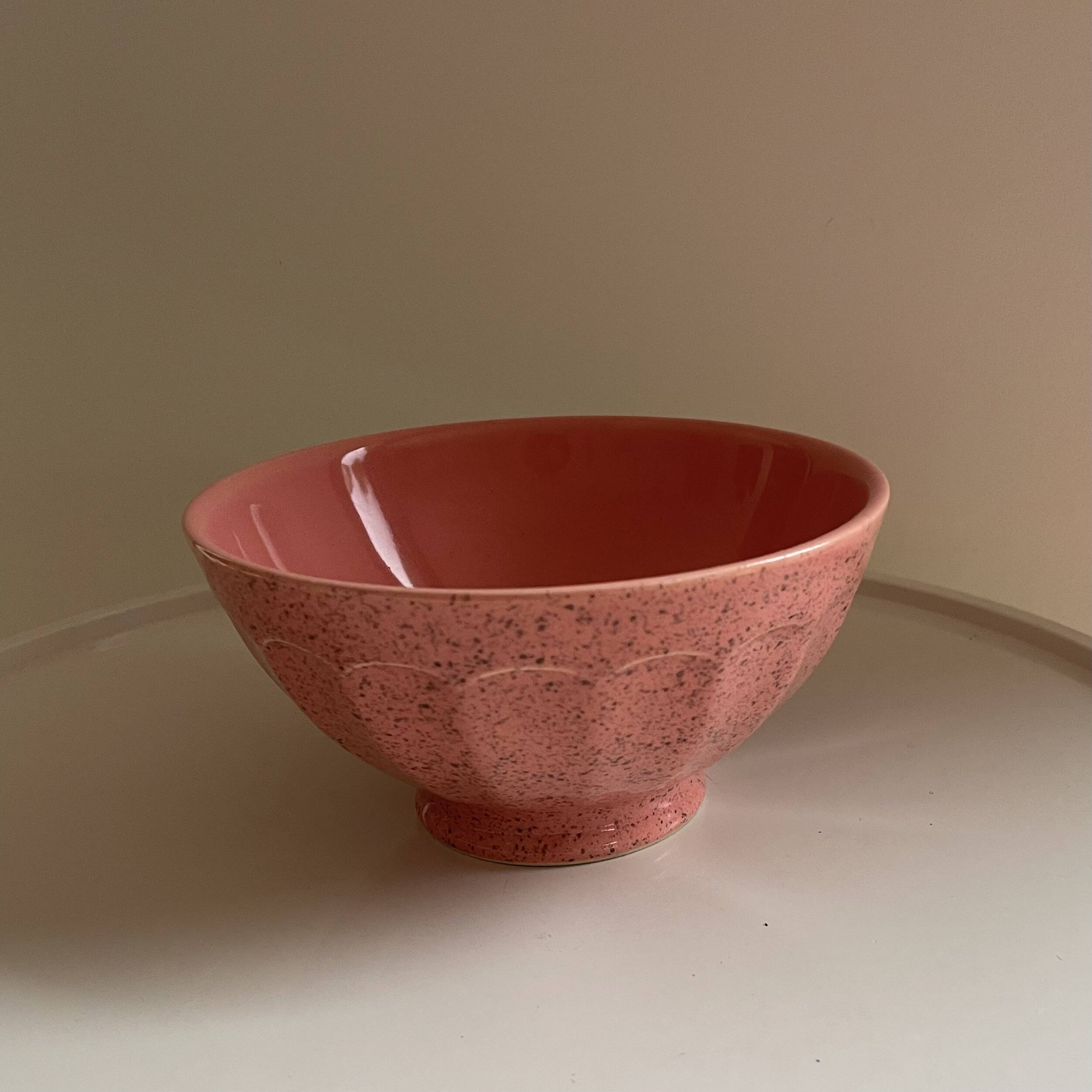 3 speckled bowls Moulin des Loups