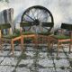 Lot de 4 chaises Baumann vintage