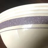 Pair of enamelled ceramic wall light