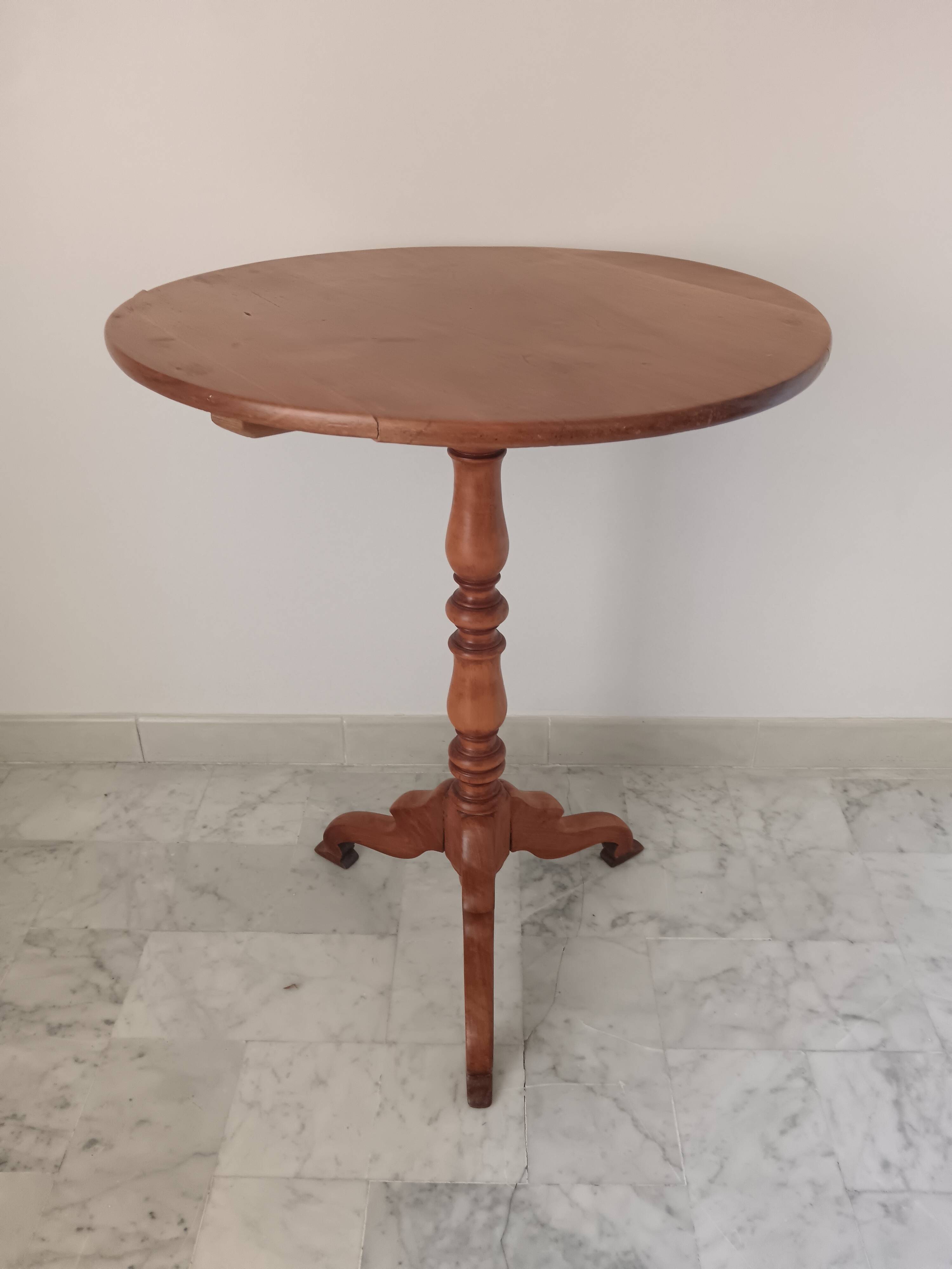 Wooden side table