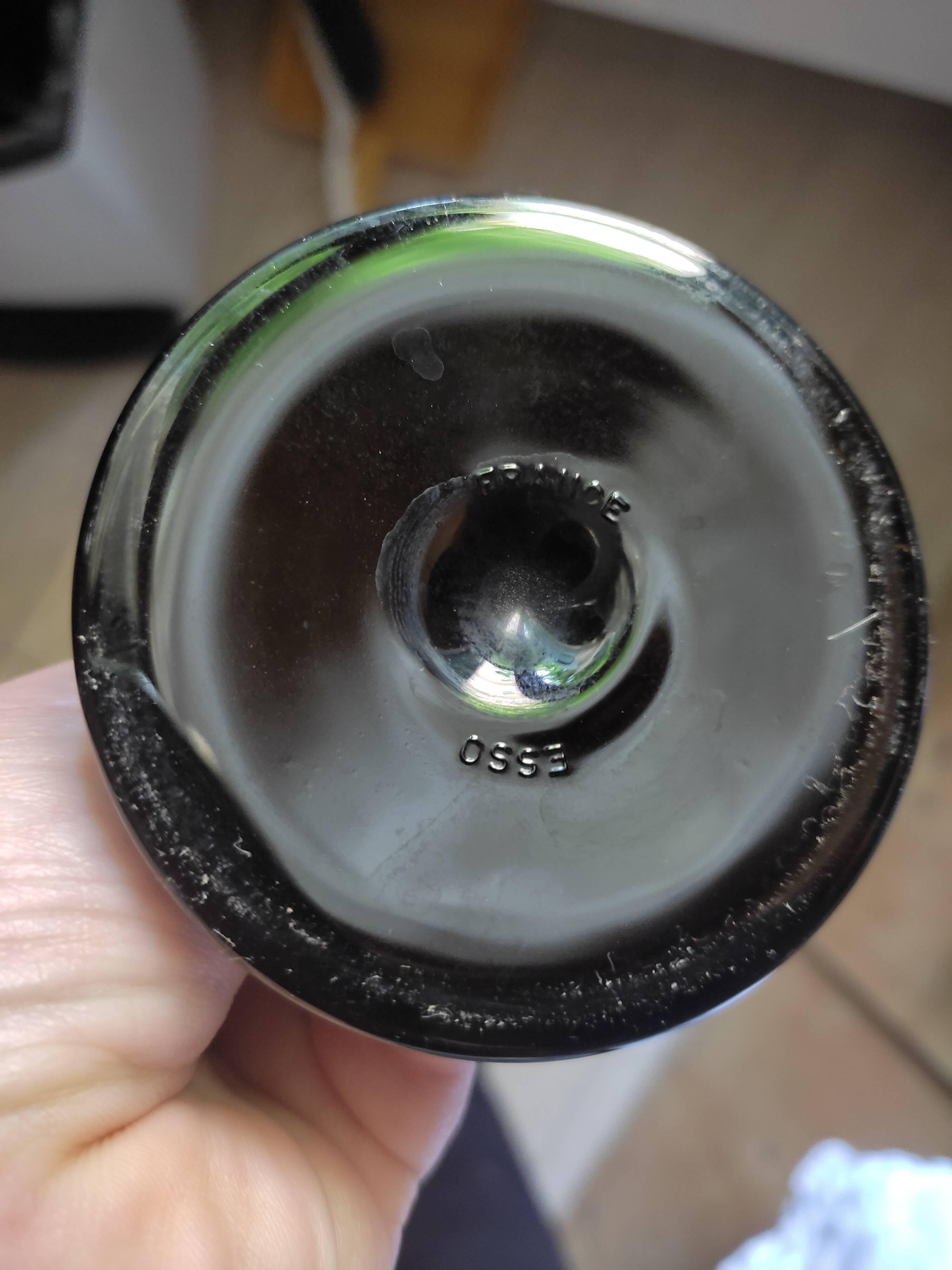 4 black-footed arcoroc glasses