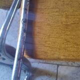 Lot de 4 chaises tubulaire chromé vintage