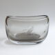 Czech smoked glass vase 1950's-60's