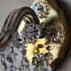 Venetian wall sconce, glass sconce, brass, pendants.