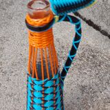 Bottle scoubidous conical, 60s