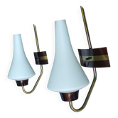 Pair of wall lamps 1960