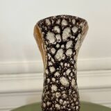 Small fat lava vase