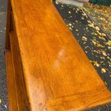 Vintage 19th Century Solid Oak Bookshelf