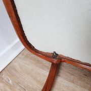 Curved wooden chair at the beginning of THE 20th century