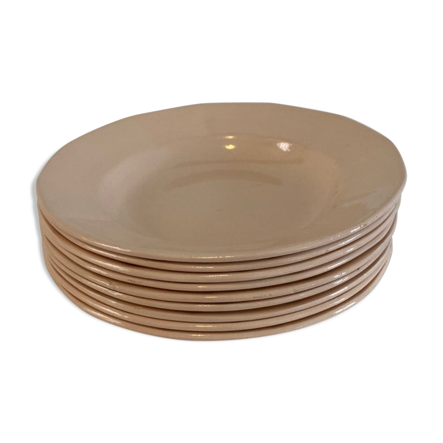 Service of powder pink hollow plates