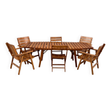 Sodibois wooden garden furniture (elm)
