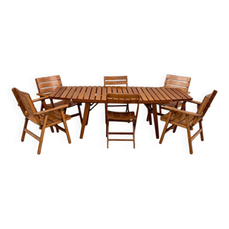 Sodibois wooden garden furniture (elm)