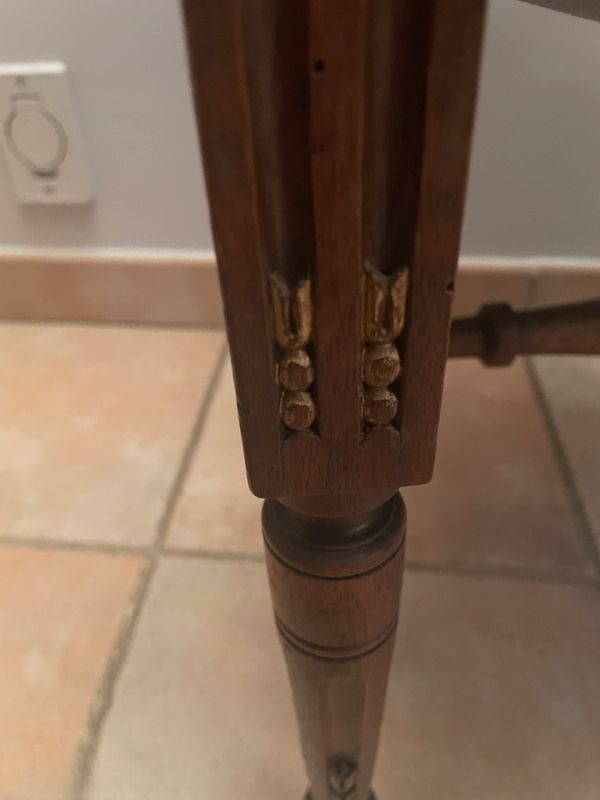 2 chaises style louis xvi - renovation complete