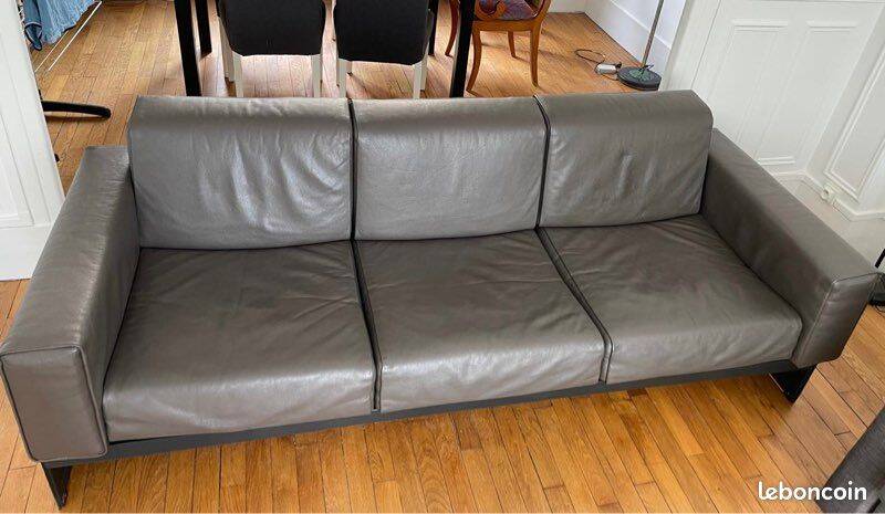 Canapé Tito agnoli / Matteo Grassi "Korium MK" 3 places