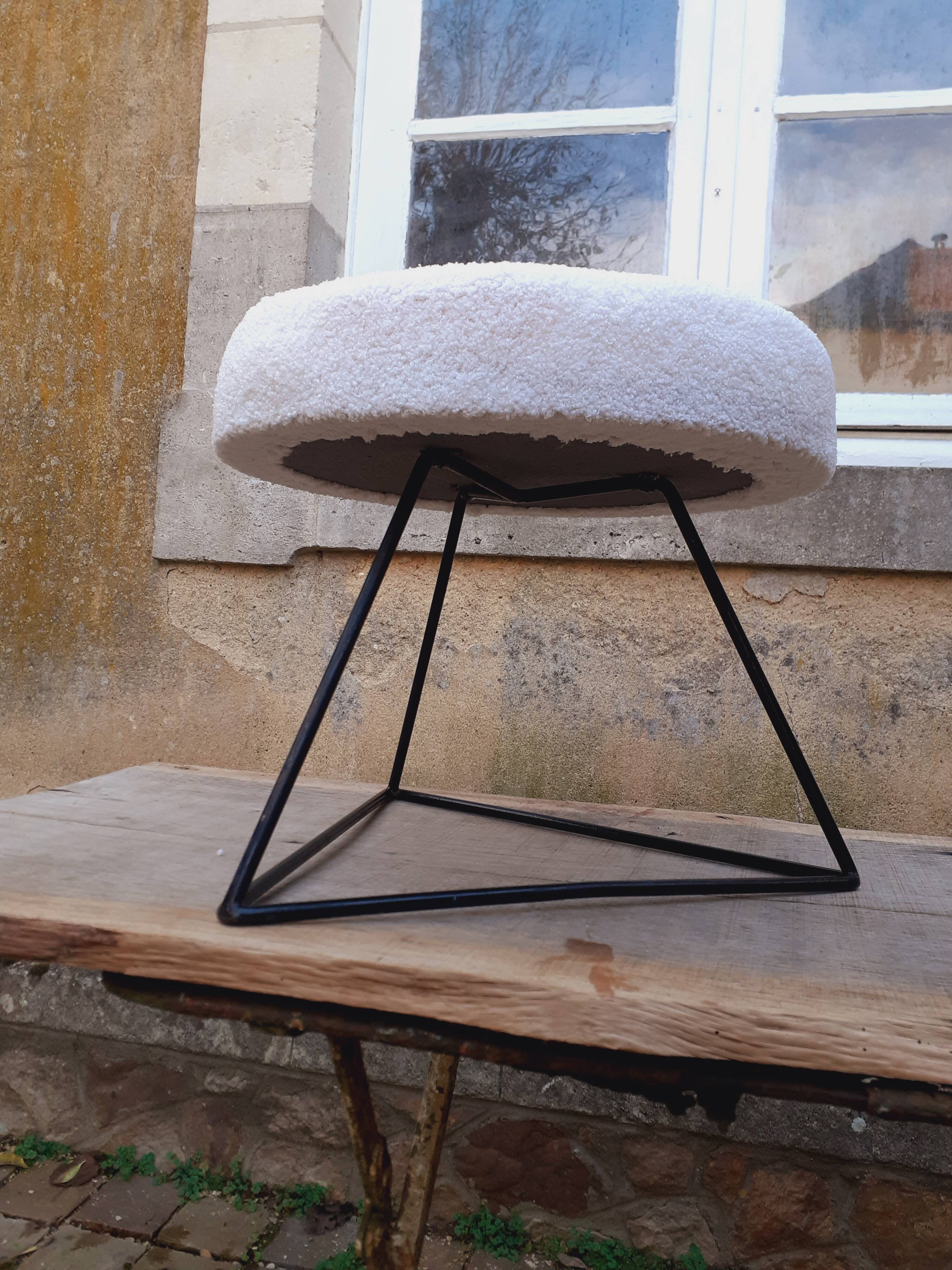 Tabouret vintage année 50