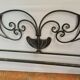 Wrought-iron headboard