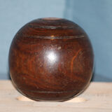 Boulingrin ball in Gaïac wood of 1,3kg