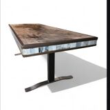 Table basse - Circa 1960 - Mosaïque de marbre et pierres naturelles