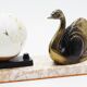 Lampe art deco cygne