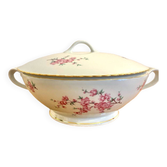 French porcelain soup tureen