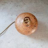 Pyrity sandstone lamp signed