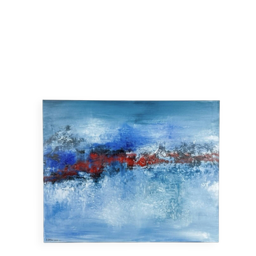 Tableau Abstrait Original artiste côté Akoun