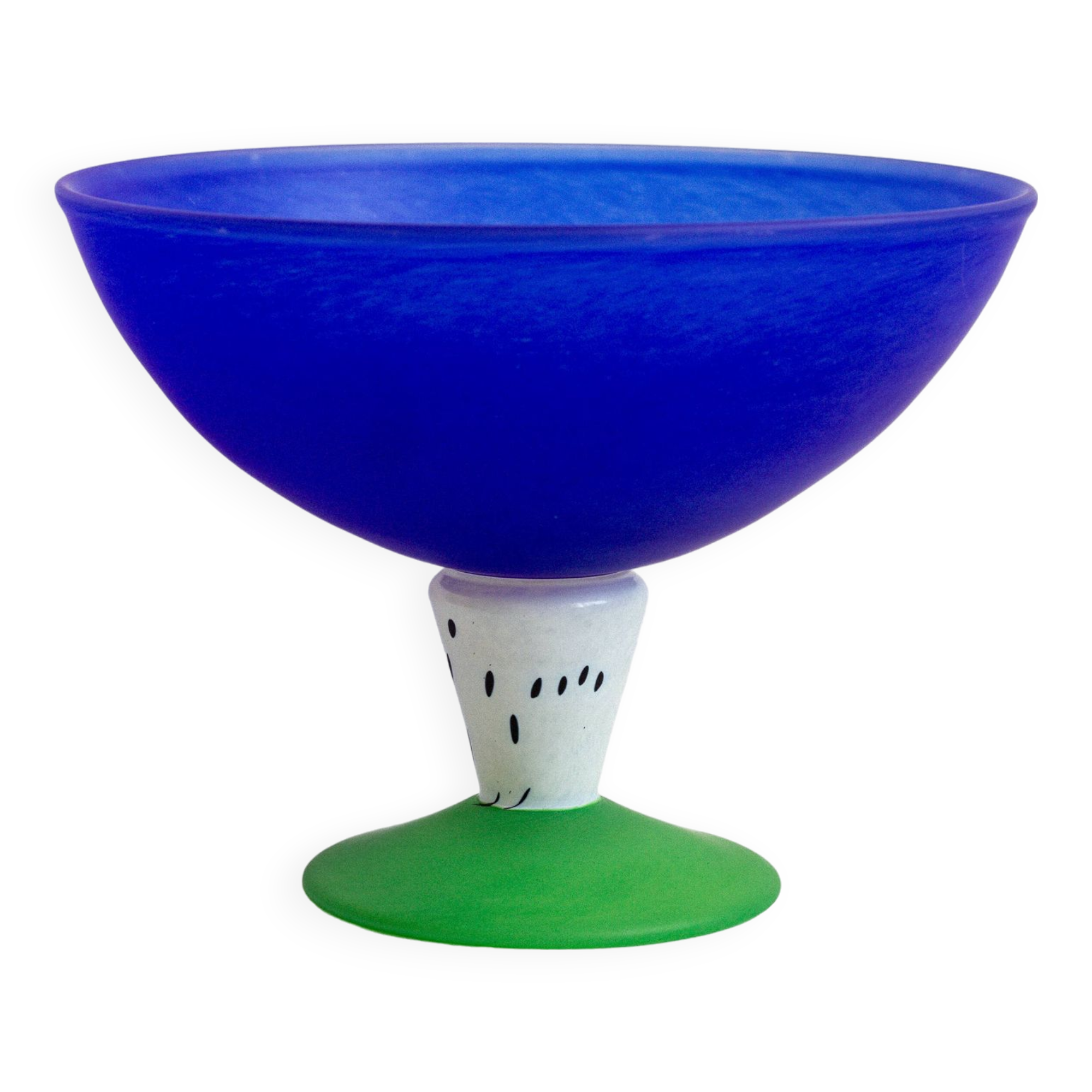 Fruit dish, fruit bowl, standing bowl, Gunnel Sahlin x Kosta Boda, Sweden