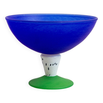 Fruit dish, fruit bowl, standing bowl, Gunnel Sahlin x Kosta Boda, Sweden