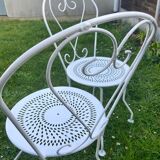 Chaises fer forgé