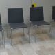 Aluminium and polyurethane chairs by Roberto Barbieri for B&B Italia, early 21st century, set of 4.