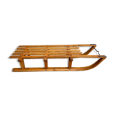 Luge ancienne bois