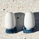 Pair of blue vintage Tovi wall lights Mid Century Modern/Space Age opal