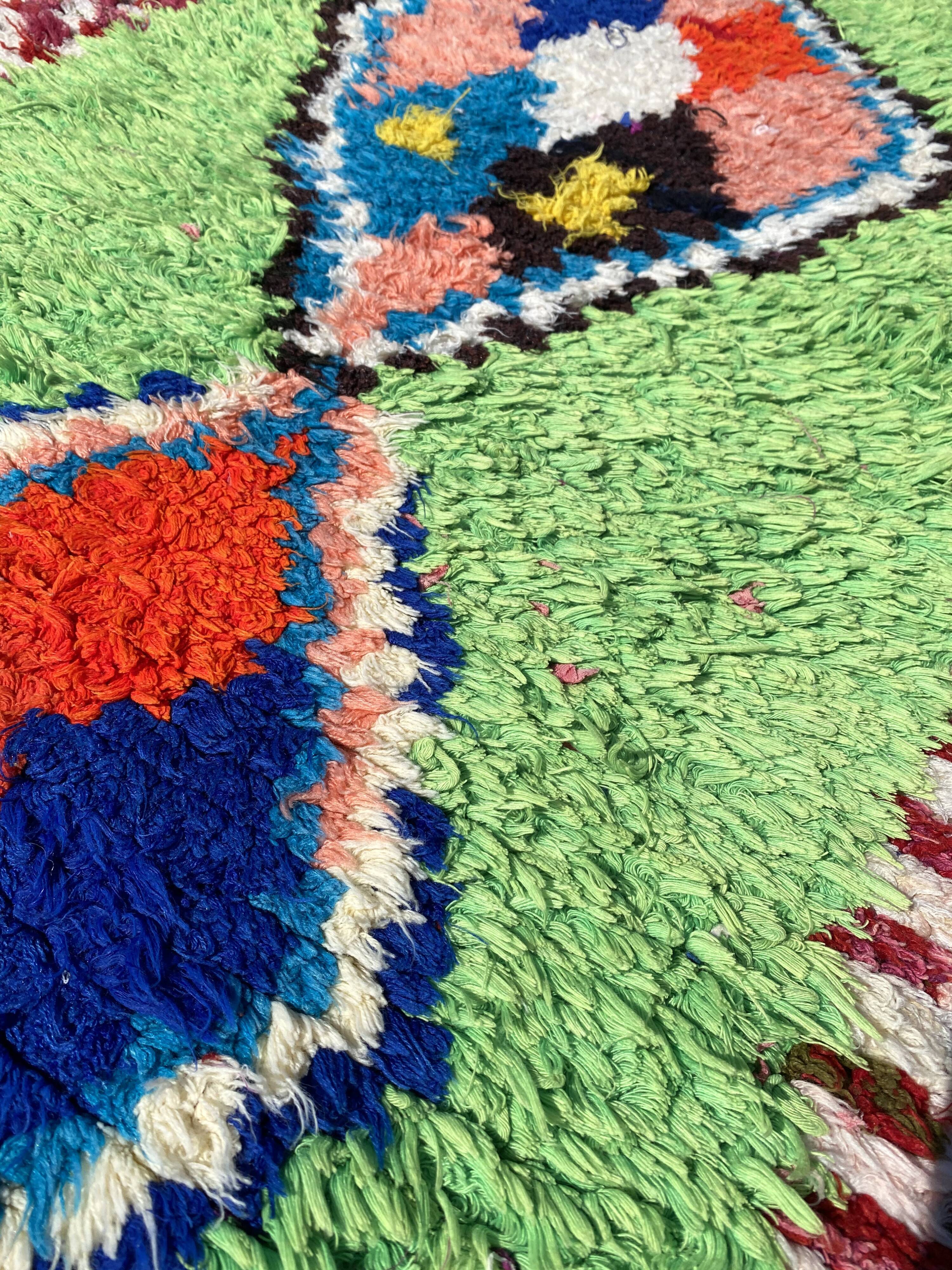 Vintage 80x250 cm berbere carpet