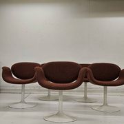 Ensemble de chaises Little Tulip de Pierre Paulin par Artifort