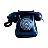 Kristian Kirks 50's black vintage phone
