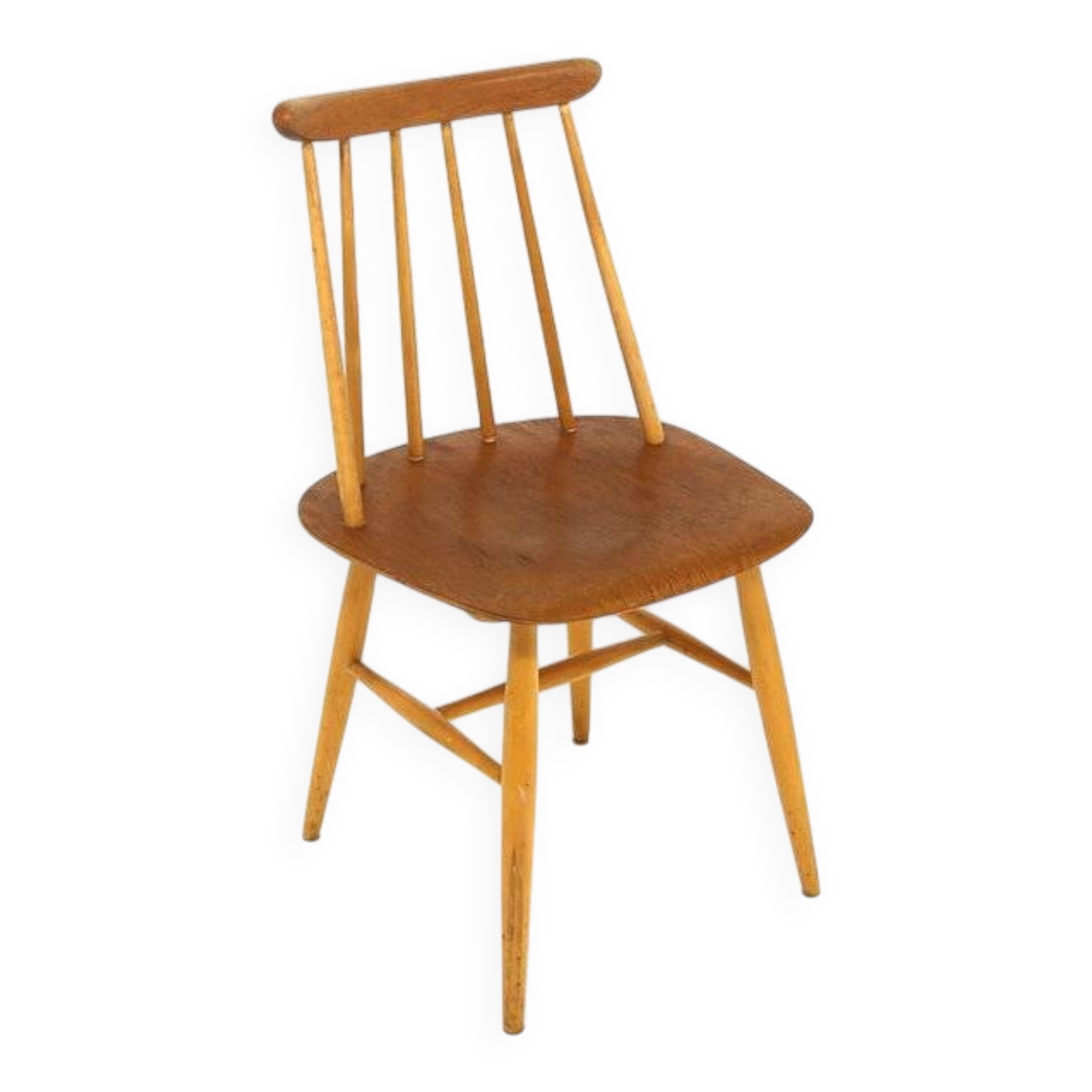 Set of 30 teak "Fanett" chairs by Ilmari Tapiovaara, Sweden, 1960