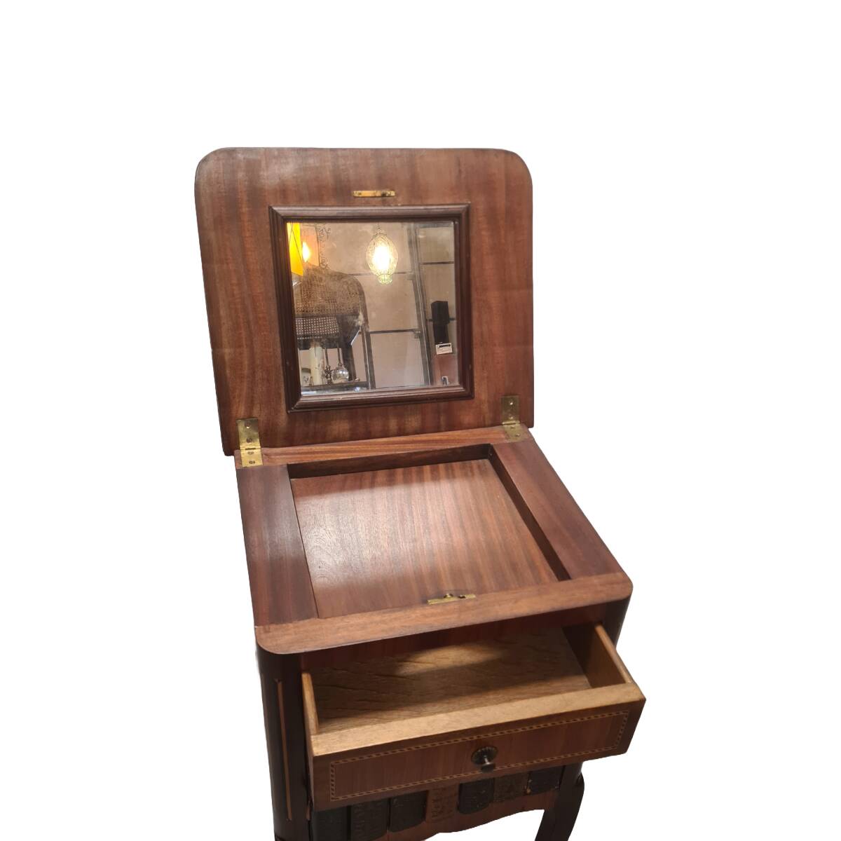 Antique French Louis XVI Style Bedside Table, from around 1900