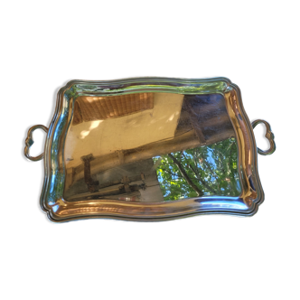 Silver metal top
