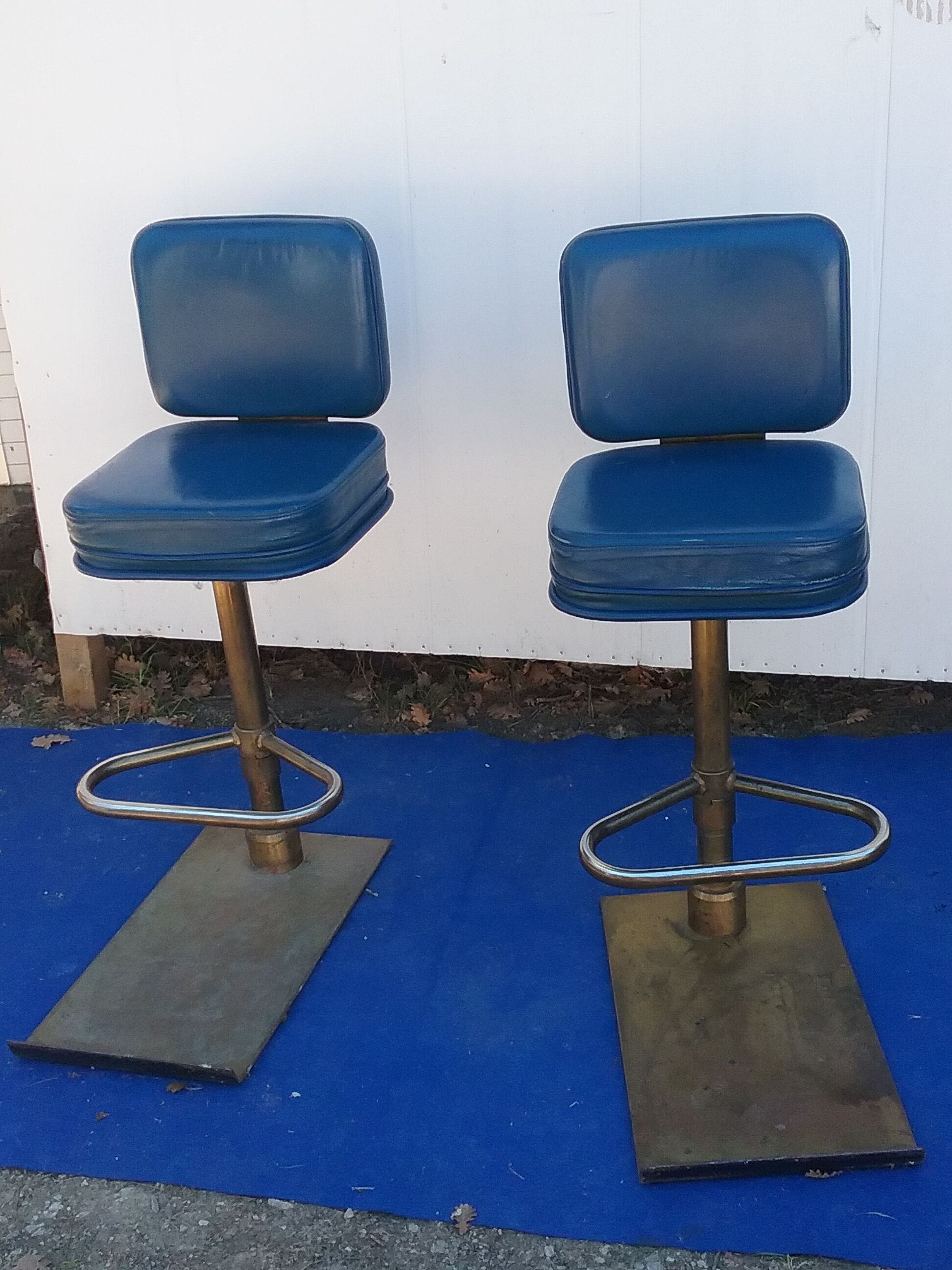 Chaise haute industrielle