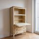 Classic style secretary in beige and wood