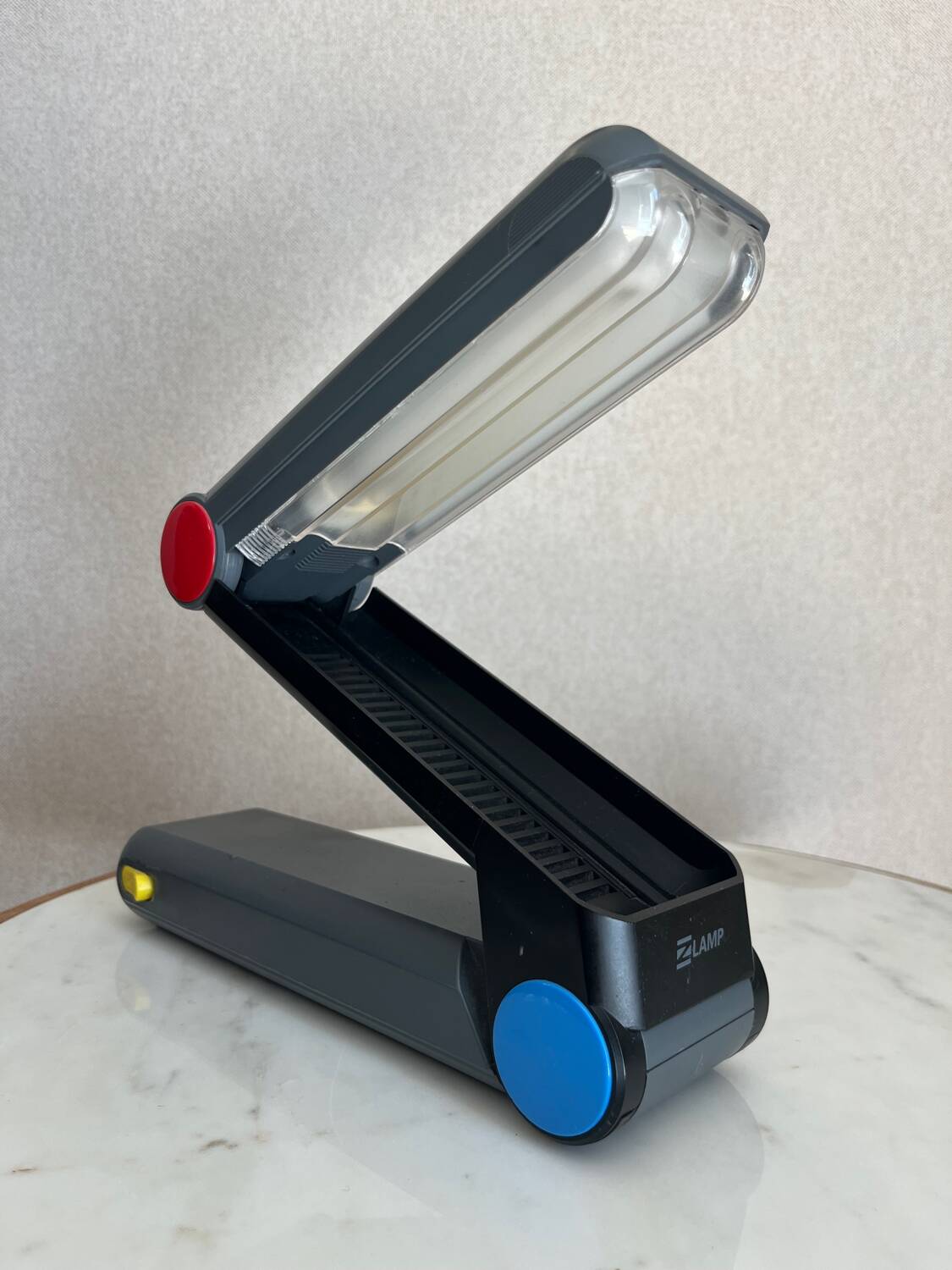 Philips FGG 200 Z Lamp, postmodern Memphis design, 1980s.