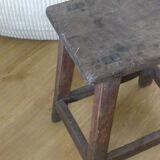 Brutalist quadripod stool