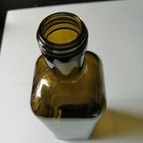 Square amber bottle