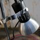 Floor lamp in metal chrome with 3 spotlights, 70s