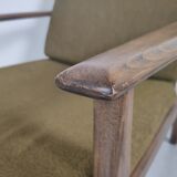 Scandinavian armchair oak 50/60